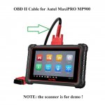 OBD2 Cable Diagnostic Cable for Autel MaxiPRO MP900 MP900E